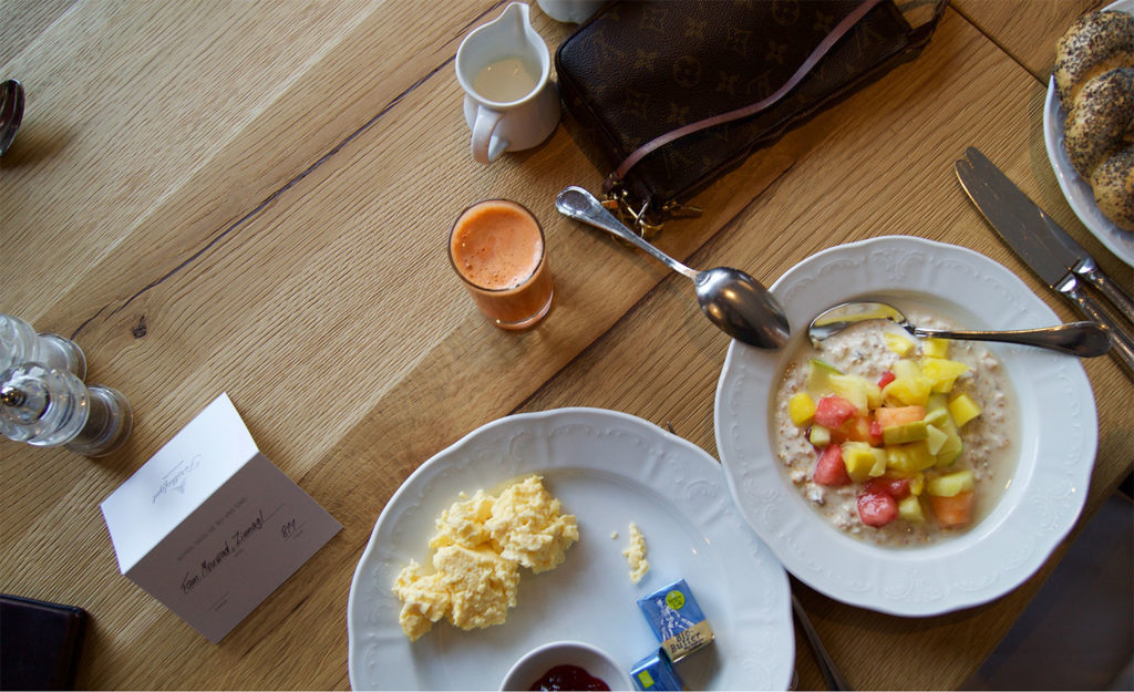 Frühstück im Forsthofgut