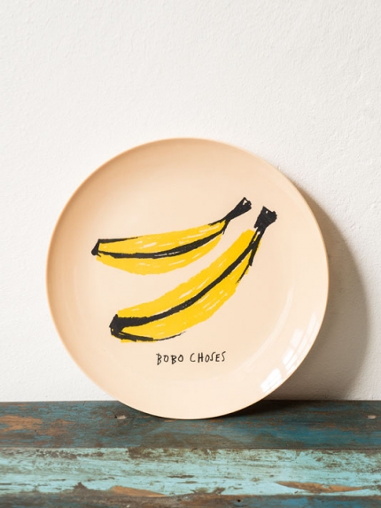 Tischaccessoires bananas-plate