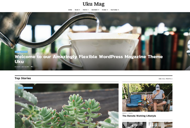 uku mag blog theme