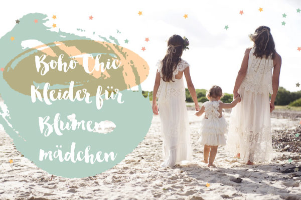 Boho Chic für Blumenmädchen