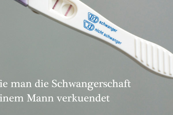 Wie man die Schwangerschaft seinem Mann verkündet | SALON MAMA