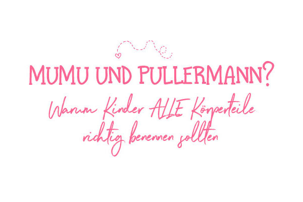 Körperteile richtig benennen